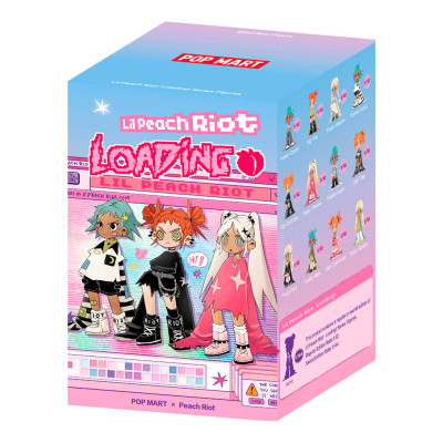 Фігурка Pop Mart сюрприз з колекційною фігуркою Peach Riot (Серія Lil Loading!) (PRLL-01) Вінниця - фото 1