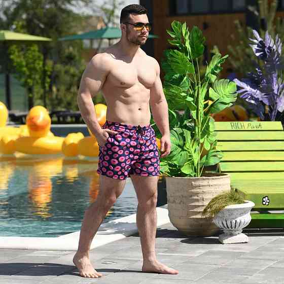 Плавательные шорты мужские Pobedov Pool day Ponchiki Киев