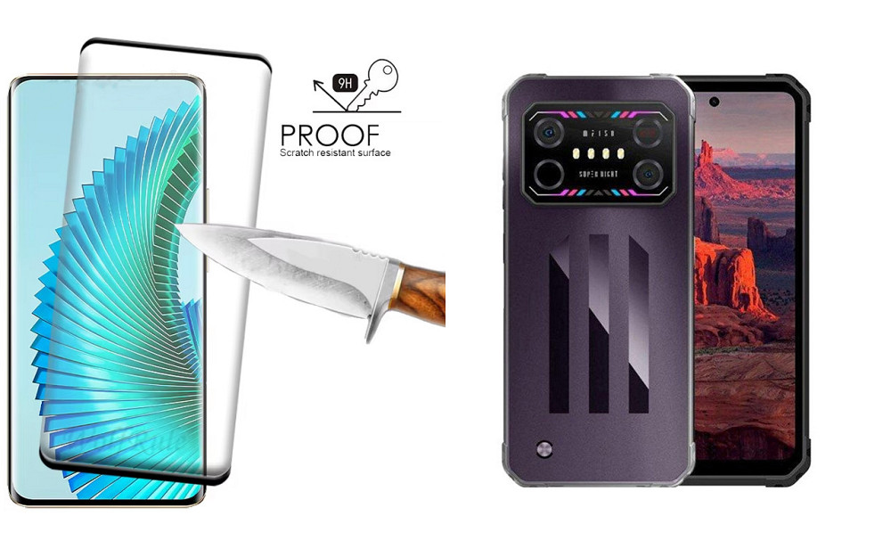 Захисне скло HyperGlass Pro для Oukitel IIIF150 Air1 Ultra, IIIF150 Air1 Ultra+ – максимальна чутливість та захист Київ - фото 1