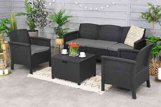 Набор садовой мебели BICA Venezia 3, графит Киев