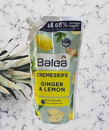 Крем-мило Balea Ginger & Lemon рідке, запаска 500 мл Виноградов