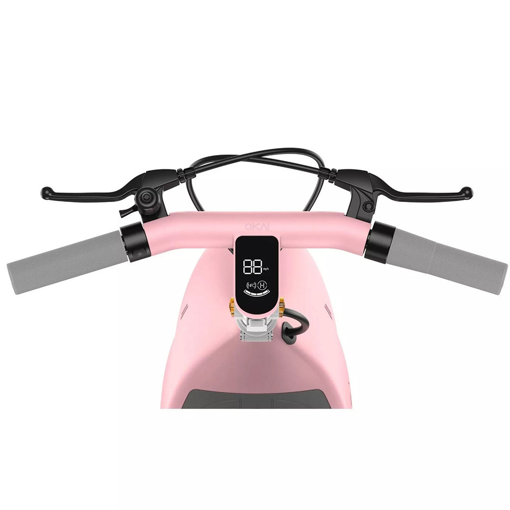 Електросамокат з сидінням OKAI Ceetle PRO EA10C Pink 10', 350(900)W, 25Km/h, 10.4Ah, 55Km, 20%, NFC, App.29kg Київ - фото 10
