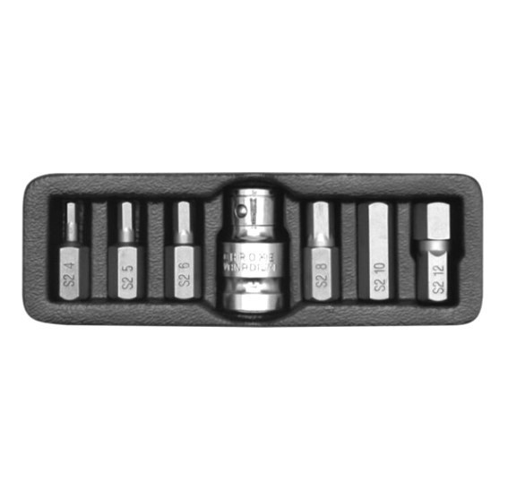 Набір біт 7шт, HEX YATO YT-0412 Винница - изображение 1