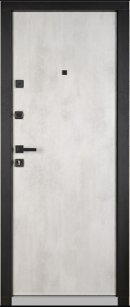 Дверь входная Артиз Элит  017 Мрамор темный/оксид белый 860х2040 мм Киев