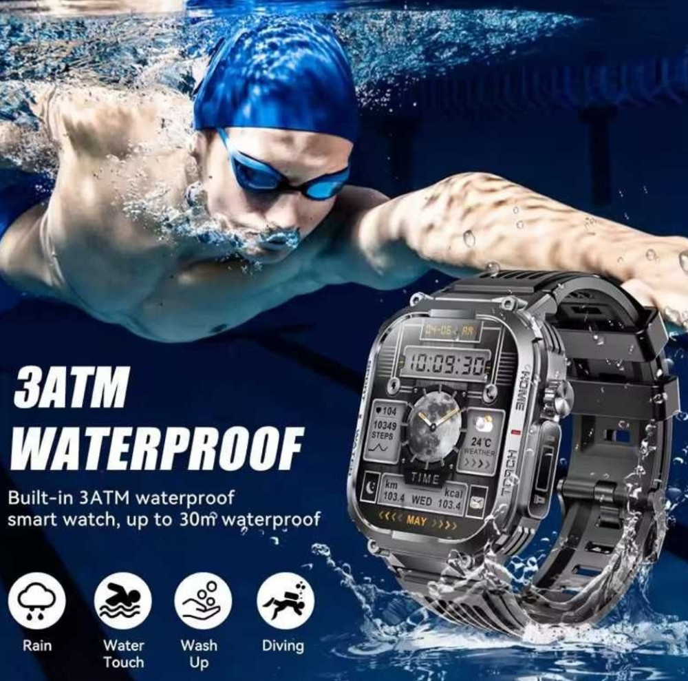 Смартгодинник: VWAR S320 MAX. NFC. Compass. 1000mAh. Київ - фото 3