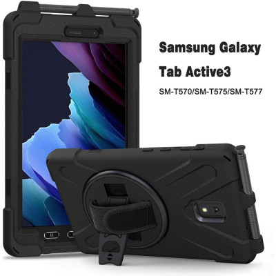 Чохол до планшета BeCover Heavy Duty Case Samsung Galaxy Tab Active 3 SM-T570/SM-T575/SM-T577 8&quot; Black (710047) Вінниця - фото 3