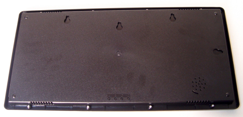 Настінні LED годинник CW 4622 з червоним підсвічуванням, чорні Вінниця - фото 3