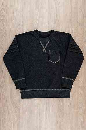 Джемпер для хлопчика, антрацит топ 152 Крохатушка одяг Київ