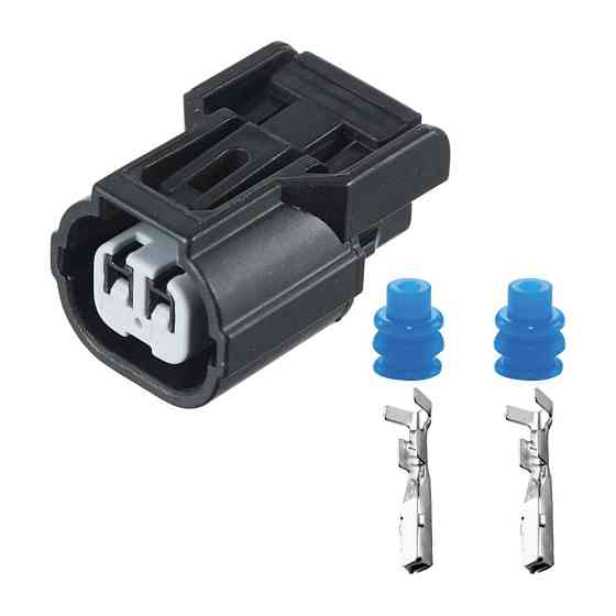 Роз'єм конектор 2-кон., Датчик Температури, Топливная Форсунка, Датчик Abs, 6189-0896918-1835, Acura, Honda Київ