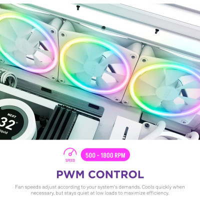 Кулер для корпуса NZXT F120RGB Duo (RF-D12SF-W1) Винница - изображение 6