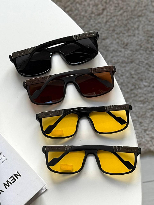 Чоловічі окуляри POLARIZED з пластиковою оправою Київ - фото 5