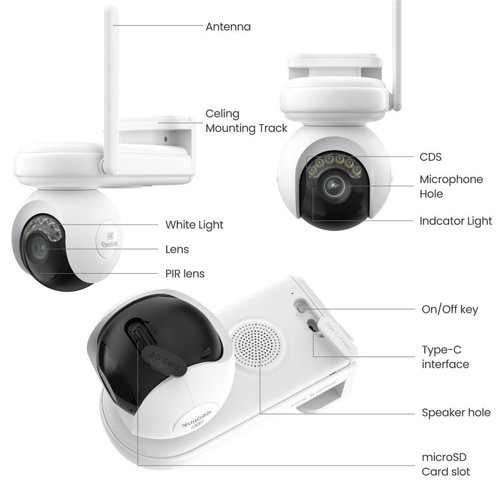IP камера Reolink Altas PT Ultra B660 ( white ) Харьков - изображение 20