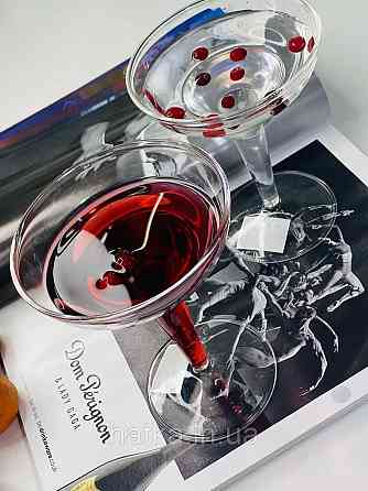 Келих для коктейлю маргарити "Оскар" 200 мл 102-561 скло прозоре Київ