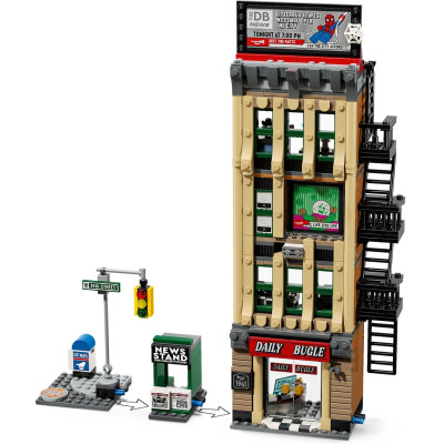 Конструктор LEGO Super Heroes Человек-паук против Мистерио: Дейли Бьюгл (76342) Винница - изображение 7