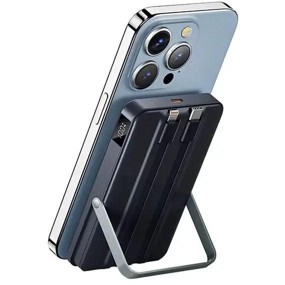 Power Bank TUGII Y05W 10000 мАг, 38Вт·год, PD 20Вт, QC 22.5Вт, MagSafe Одеса - фото 7