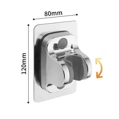 Держатель для душевой лейки с регулировкой угла наклона, настенный клейкий Винница
