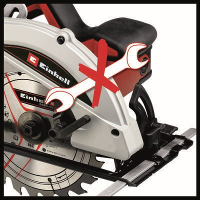 Мощная циркулярная пила Einhell TC-CS 1410 : 1410 Вт, 5500 об/мин, диск 190x30x2,5 мм /24 Киев