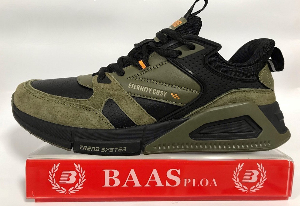 Мужские кожаные кроссовки BaaS Eternity Cosy,производство Польши Киев - изображение 8