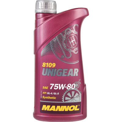 Трансмиссионное масло Mannol UNIGEAR 1л 75W-80 (MN8109-1) Винница - изображение 1