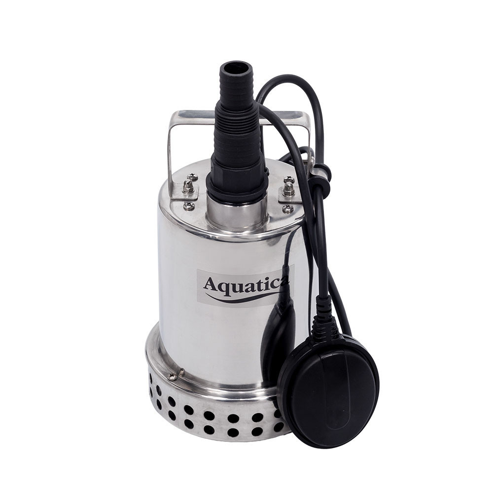 Насос дренажний садовий 0.4кВт Hmax 7м Qmax 130л/хв (част. до 5мм, нерж) AQUATICA (773053) Рівне - фото 4