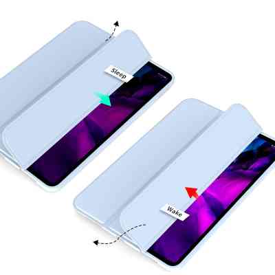 Чохол до планшета Armorstandart Tri Fold Soft TPU Silicone Apple iPad Pro 12.9 2020/2021/2022 Light Blue (711737) Вінниця