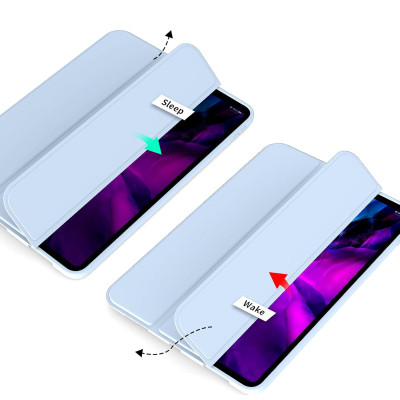 Чохол до планшета Armorstandart Tri Fold Soft TPU Silicone Apple iPad Pro 12.9 2020/2021/2022 Light Blue (711737) Вінниця - фото 4