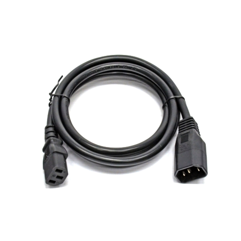 Шнур живлення Kingda С13-C14, 1.8 м, 1.0 мм² Київ - фото 1