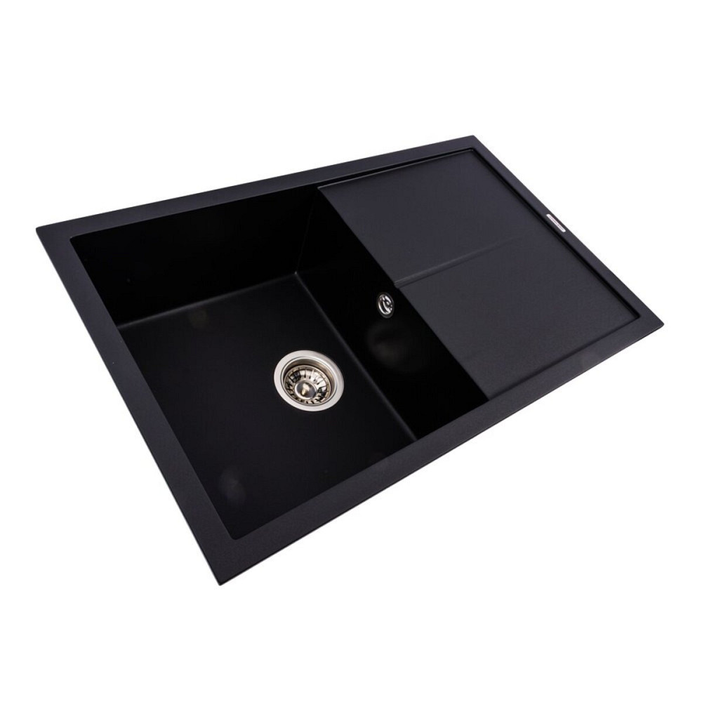 VALESO Гранітна мийка VALESO MAGNUM 7950 матова Чорна Коломия - фото 18