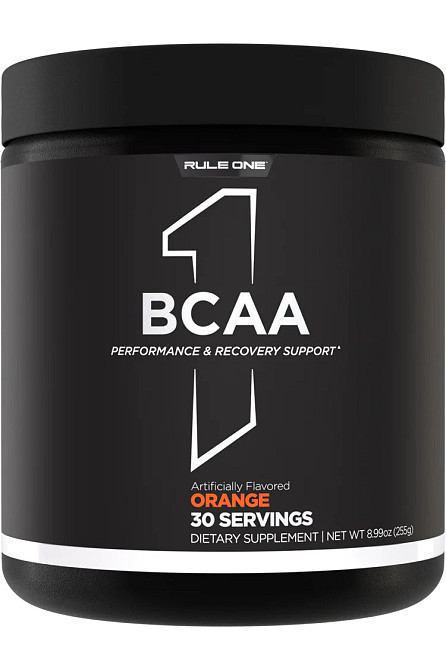 Аминокислотный комплекс Rule One BCAA 220 г, Orange Луцк - изображение 1