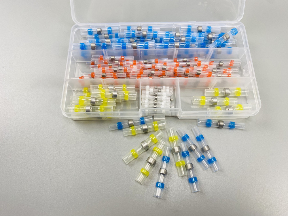 Набір паяльних з'єднувачів для проводів, термоусадочні стикові з'єднувачі, водонепроникні ізольовані Мукачево - фото 9