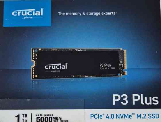 Жёсткий Диск SSD NVME M2 Crucial P3 Plus Киев