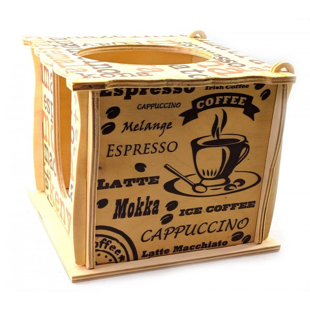 Салфетница деревянная Coffee Киев - изображение 3