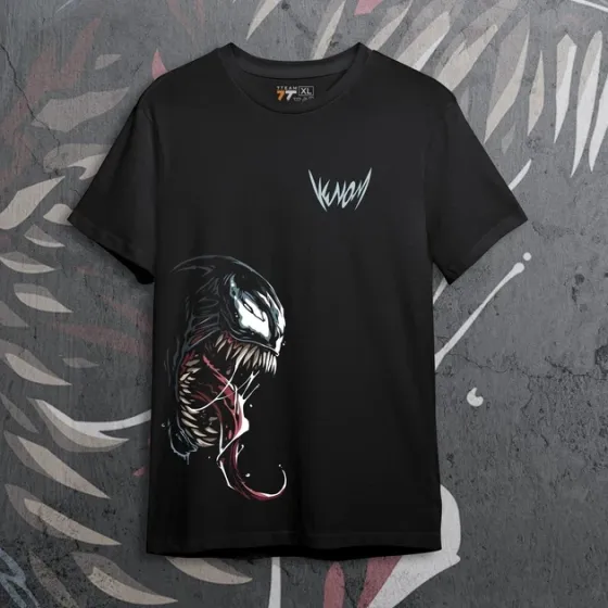 Футболка чоловіча з  принтом Веном Розмір 48 Anime0101 Дніпро