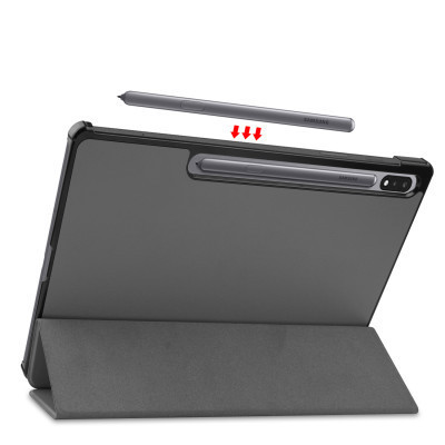 Чехол для планшета BeCover Smart Case Samsung Tab S9 Plus (SM-X810/SM-X816)/S9 FE Plus (SM-X610/SM-X616) 12.4" Gray (710324) Винница - изображение 6