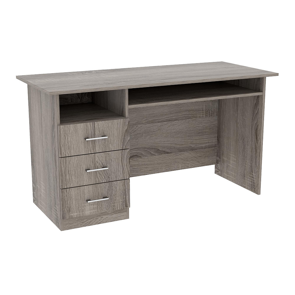 Стіл офісний ОСП-3, Дуб Сонома Трюфель, 1400/600/760 Львів - фото 1