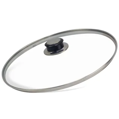 Сковорода Brizoll Monolith чавунна зі скляною кришкою 260х60 мм (M2660U-6) Винница