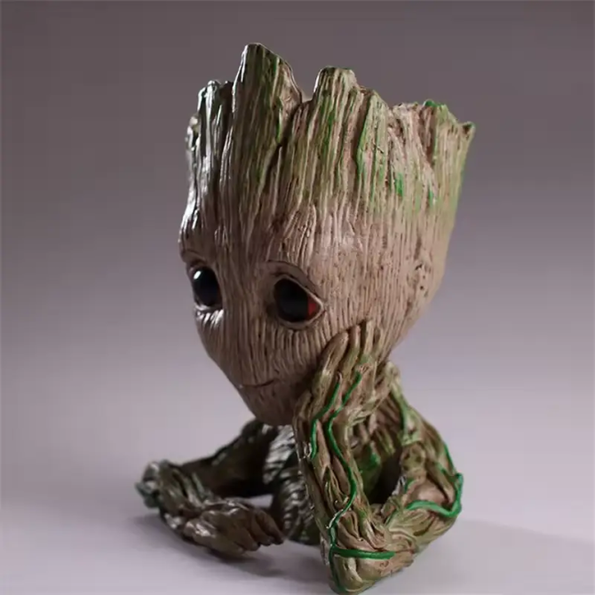 Кашпо горщик зі стабілізованим мохом Грут Groot G1 Вінниця - фото 11