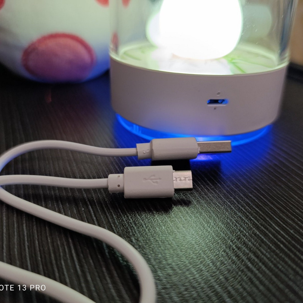 Светильник ночник Фонарь на зарядке 10 см на 8 см Одеса - фото 5