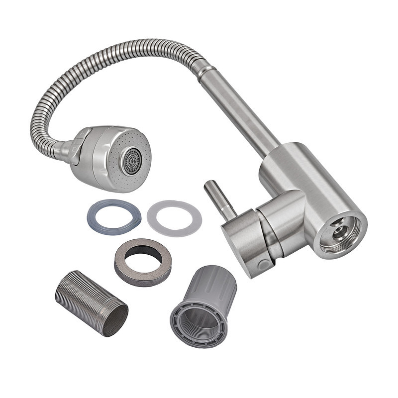 Кухонний змішувач Armata SUS-011(N) Reflector з рефлекторним виливом без підводки (CH6483) Харків - фото 3