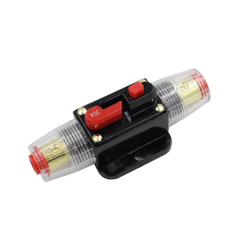 Предохранитель автоматический DC 12-48В 30А с ручным сбросом, тип В Винница - изображение 1