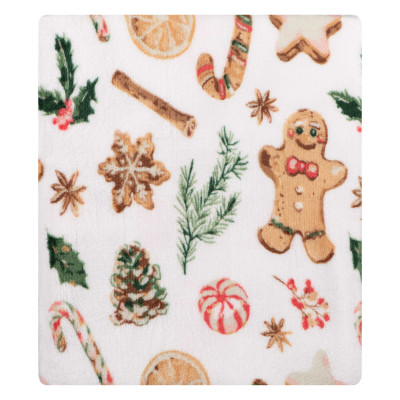 Плед Ardesto Flannel 100% полиэстер, имбирные пряники 160х200 см (ART0118PB) Вінниця - фото 4