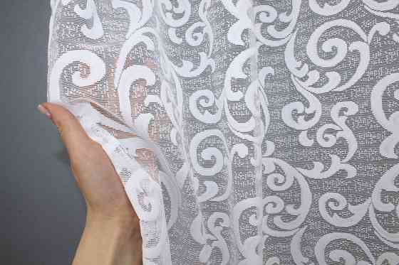 Тюль жаккард, 