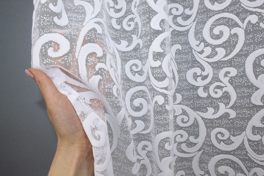 Тюль жаккард, 