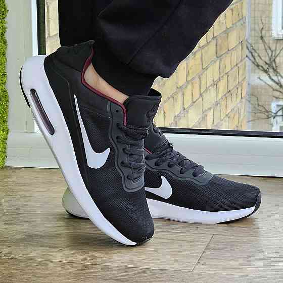 Мужские Кроссовки Nike 90 Черные Найк с Амортизацией Тканевые Летние Сеточка(размеры: 41,42,43,44) - 535-6 Днепр