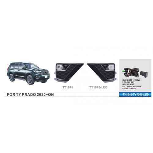 Додаткова LED фара Toyota Prado FJ150 2020+ з електропроводкою TY-1046L 12V 6W Харків