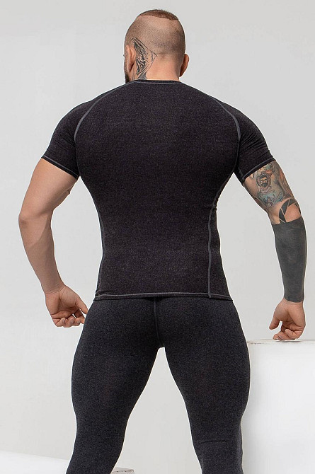 Чоловіча термофутболка TotalFit ICELAND Light TMD1-V9 S, Сірий Київ - фото 3