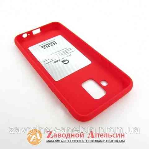 Samsung A6 A600 J6 J600 защитный чехол Jelly Case red Одесса