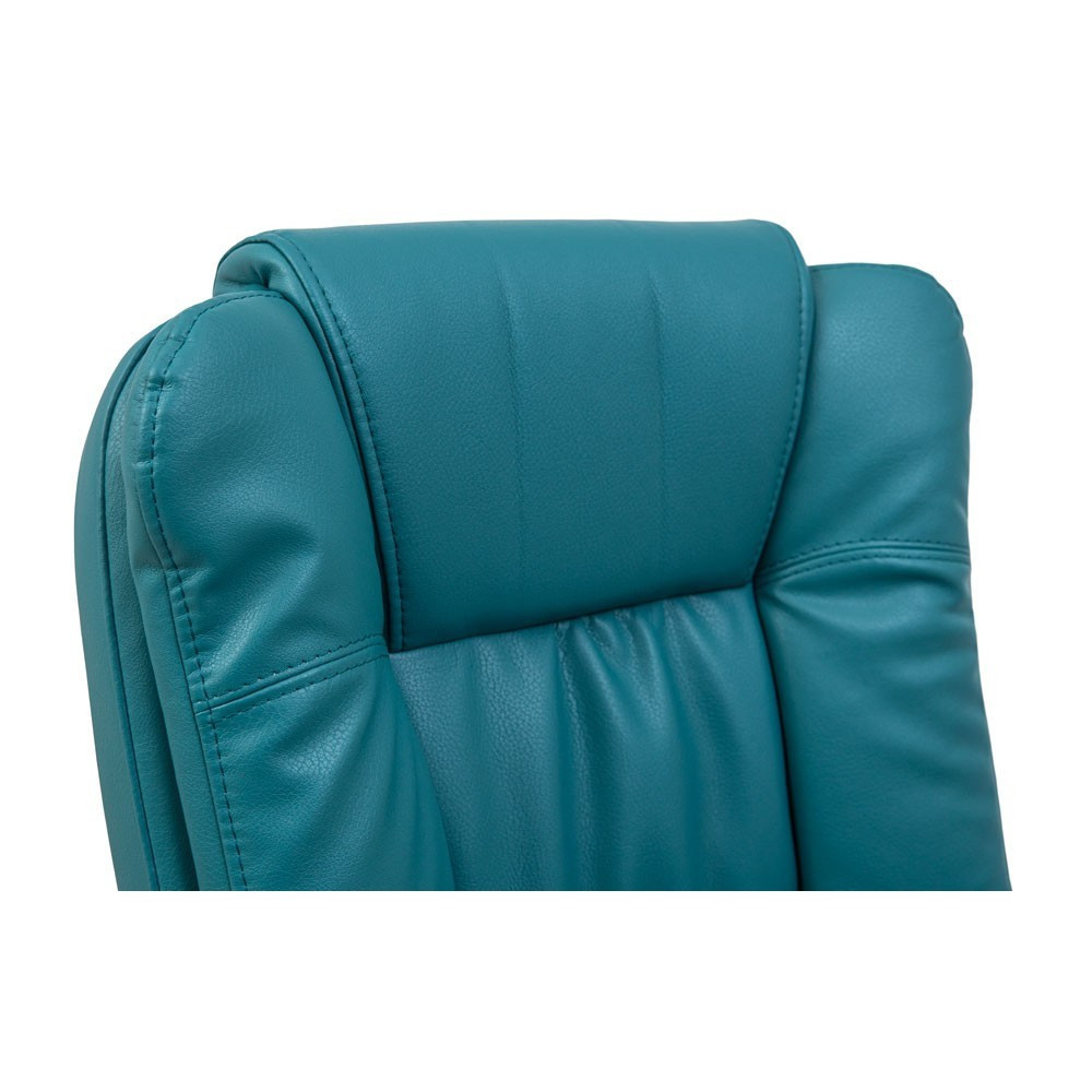 Офисное кресло руководителя Richman California Хром M3 Multiblock Бирюзовый Днепр - изображение 5