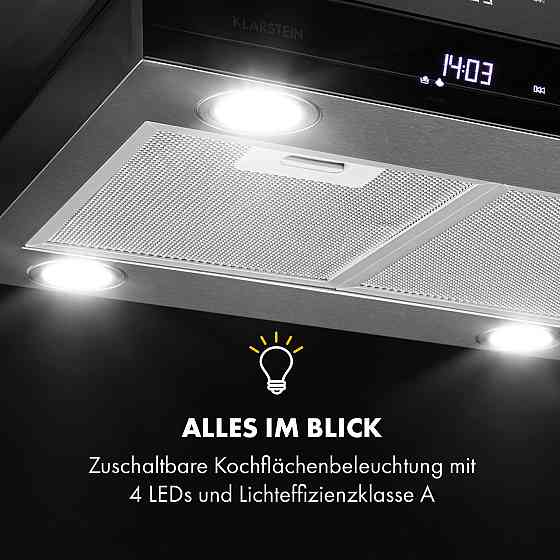 Вытяжка Aurelia 90см 600м³/ч EEC A нержавеющая сталь серебро (Германия, читать описание) Ровно