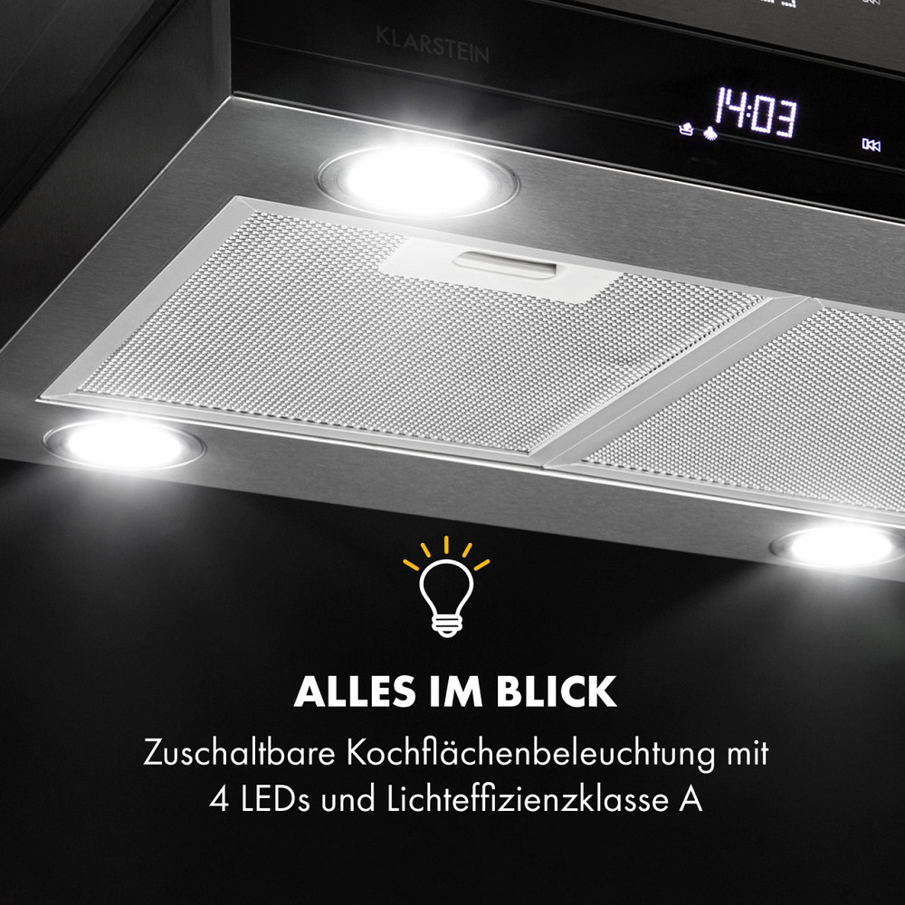 Вытяжка Aurelia 90см 600м³/ч EEC A нержавеющая сталь серебро (Германия, читать описание) Ровно - изображение 6